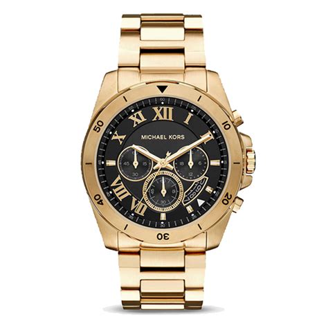 michael kors watch mens black and gold|michael kors watch men gold.